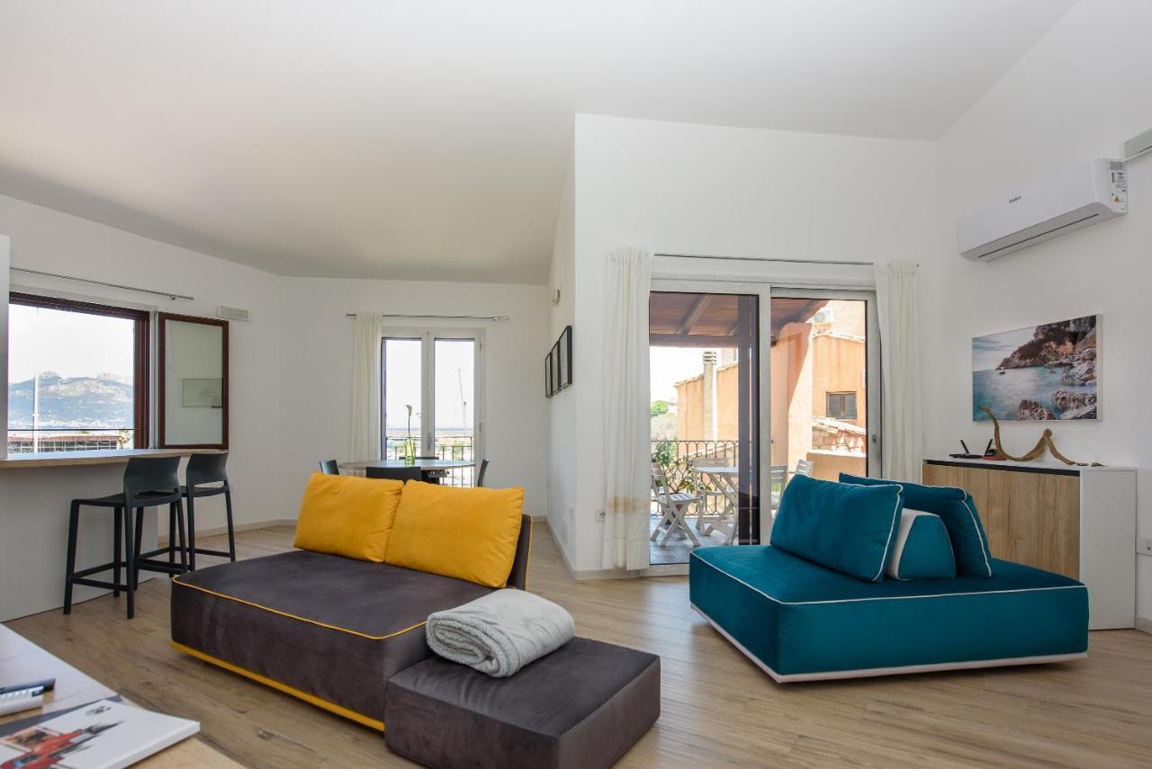 Apartamento Loft Lungomare Vista Mare E Monti Àrbatax Exterior foto