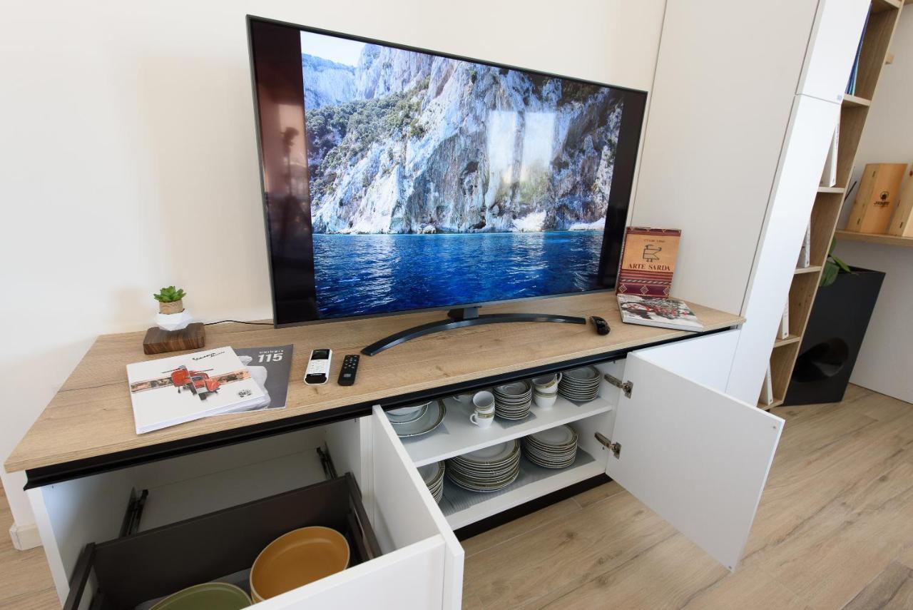 Apartamento Loft Lungomare Vista Mare E Monti Àrbatax Exterior foto